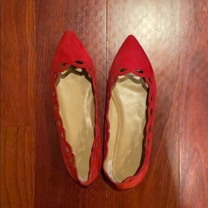 Banana Republic Red Flats